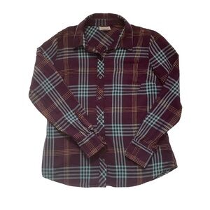 LUCKY BRAND BUTTON DOWN LONG SLEEVE PLAID SHIRT/ Size Medium